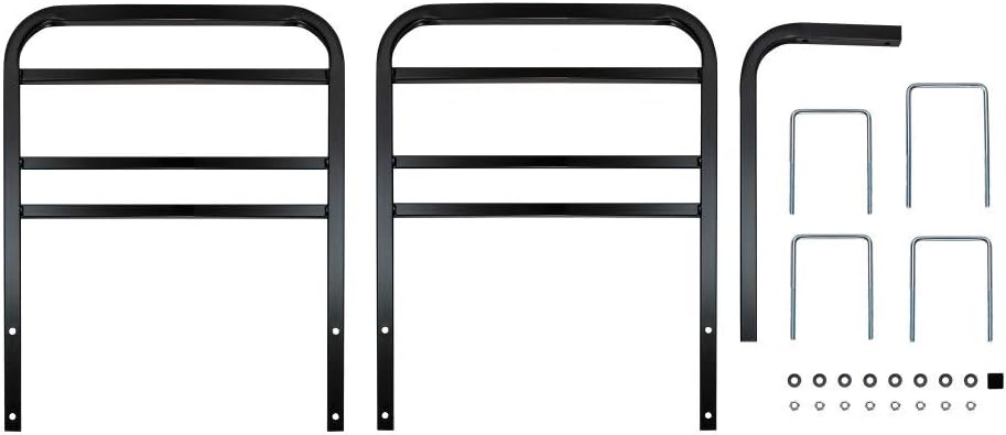 Quick Products QPRBM2R RV Bumper-Mounted 2-Bike Rack with Adjustable Width and Stabilizer Post