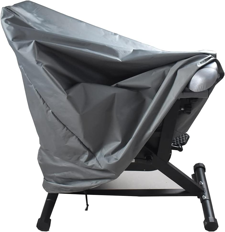 Mini Lustrous Exercise Bike Cover for Indoor Cycling & Home Gym Workout, Gray