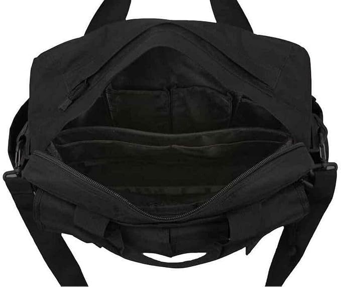 LAPG Camping Jumbo Bail Out Bag - Survival Range Gear With Multiple Pockets, Multi-functional Hiking Bug Out Bag, Black