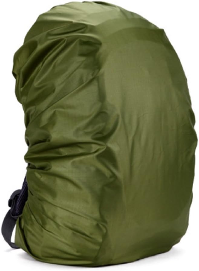 Silfrae Waterproof Rucksack Cover Backpack Rain Cover 30L-100L for Travel Climbing Hiking (Army Green, 30L-40L)