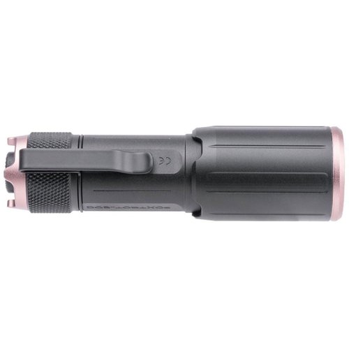 Sig Sauer Foxtrot-EDC 1350 Lumens Durable Waterproof Rechargeable Tactical Handheld Flashlight with Metal Deep Carry Pocket Clip, Compact Rose