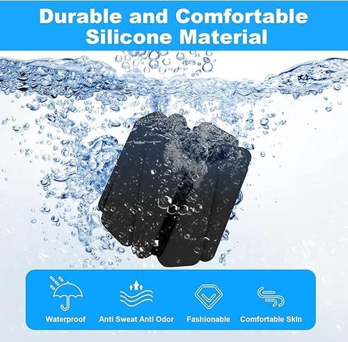 Wrist And Ankle Weights For Women Mens 2lb pair(1lb each) Weighted Bracelet,Adjustable Weights For Walking,Running,Dancing,Yoga,Pilates,Strenght Training And More