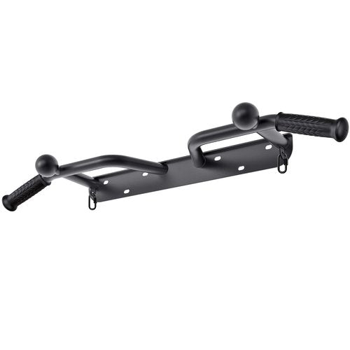 SELEWARE Heavy Duty Wall Mounted Doorway Pull Up Bar Fully Welded Multifunctional Chin Up Bar with Resistance Band Hooks & Ball Finger Training, 500LB Capacity Support Beam or Joist Mount