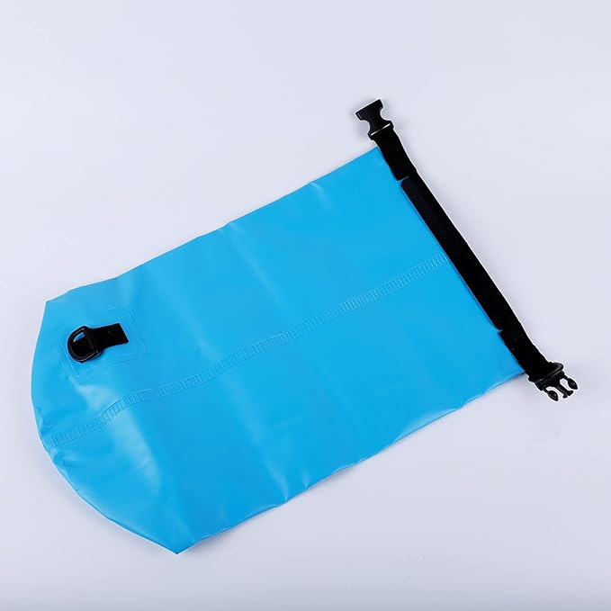 YDYJKI Floating Waterproof Dry Bag for Travel 5L/10L/20L/30L, Roll Top Sack Keeps Gear Dry for Kayaking, Rafting, Boating, Swimming, Camping, Hiking, Beach, Fishing (Light Blue, 5L)