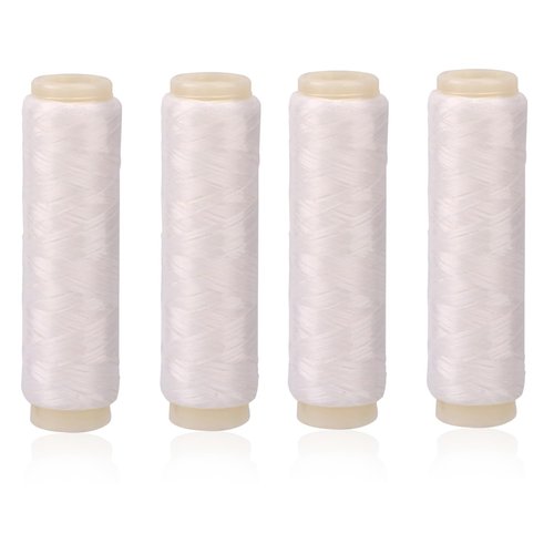4pcs Nylon Fishing Thread - Invisible 0.02cm/0.008in Width, 200m/656.17ft Length Fishing Wire