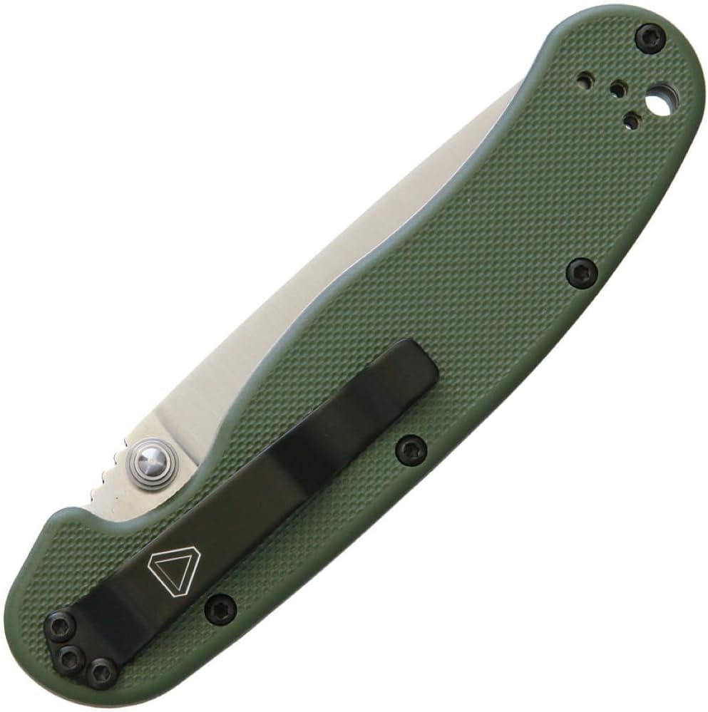 Ontario Rat II Linerlock OD Green