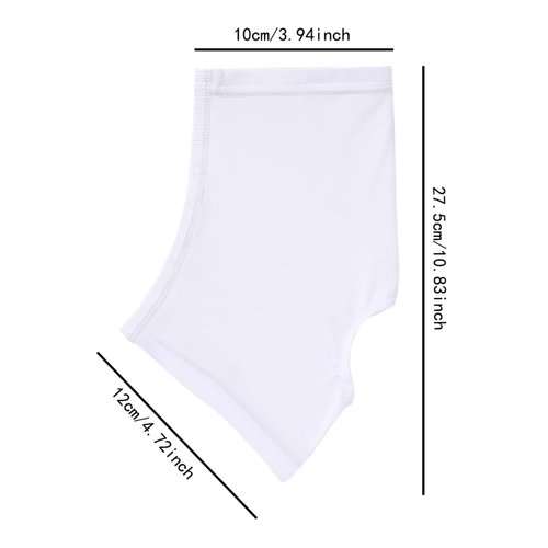 ZHOUSUFEN 1 Pair Cleat Cover, Spats Football Cleat Cover, Football Cleat Spats, Cleat Sleeves for Soccer, Baseball and Softball, White