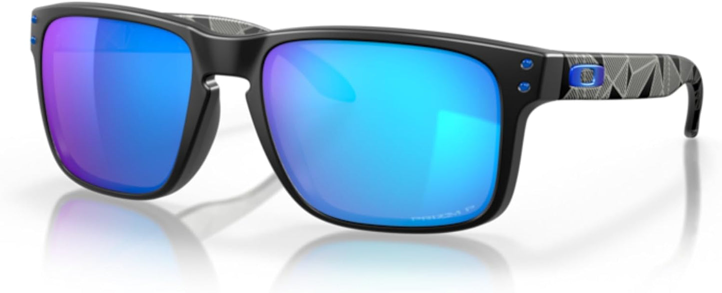 OAKLEY Holbrook OO9102 Square Sunglasses for Men+ Bundle Accessory Leash Kit, Microfiber Pouch