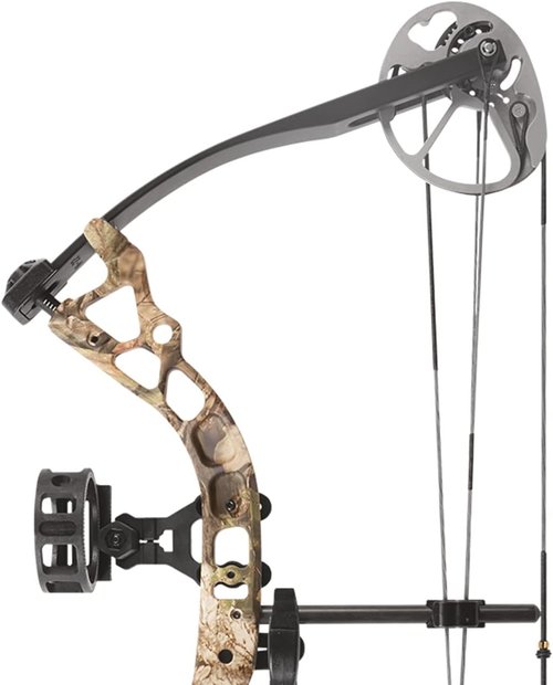 DIAMOND ARCHERY Youth Atomic Bow - Fully Adjustable Equipped Durable Compound Bow | 6-29 LBS Draw Weight | 12"-24" Draw Length | 191 FPS