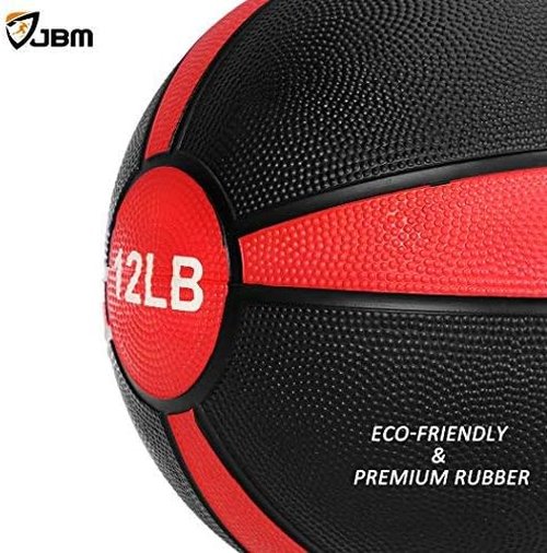 JBM Medicine Ball for Workouts Exercise Strength Training