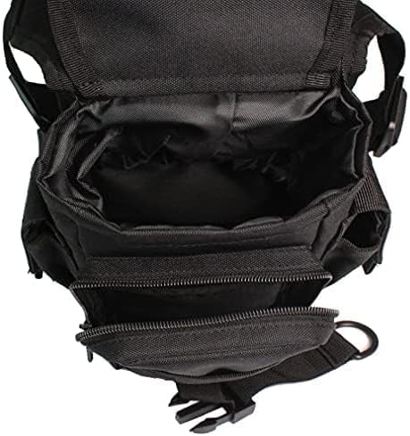 Nylon Drop Leg Bag Hiking Waist Pack for Men Women Tactical Motorcycle Bike Cycling Riding Travel Outdoor Sports Fanny Pouch