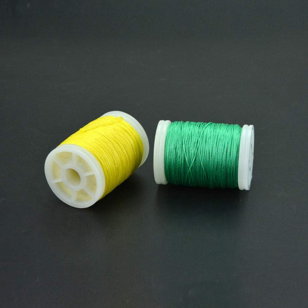 SHARROW 131 yard/120 m Archery Bow String Serving Thread Durable Nylon Bowstring Serving Thread for Compound Recurve Bow Tying Peep Sight Nock Point
