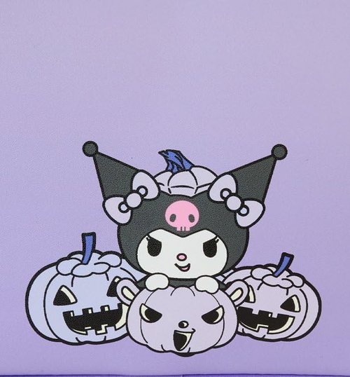 Loungefly Sanrio Kuromi Pumpkin Glow Mini Backpack