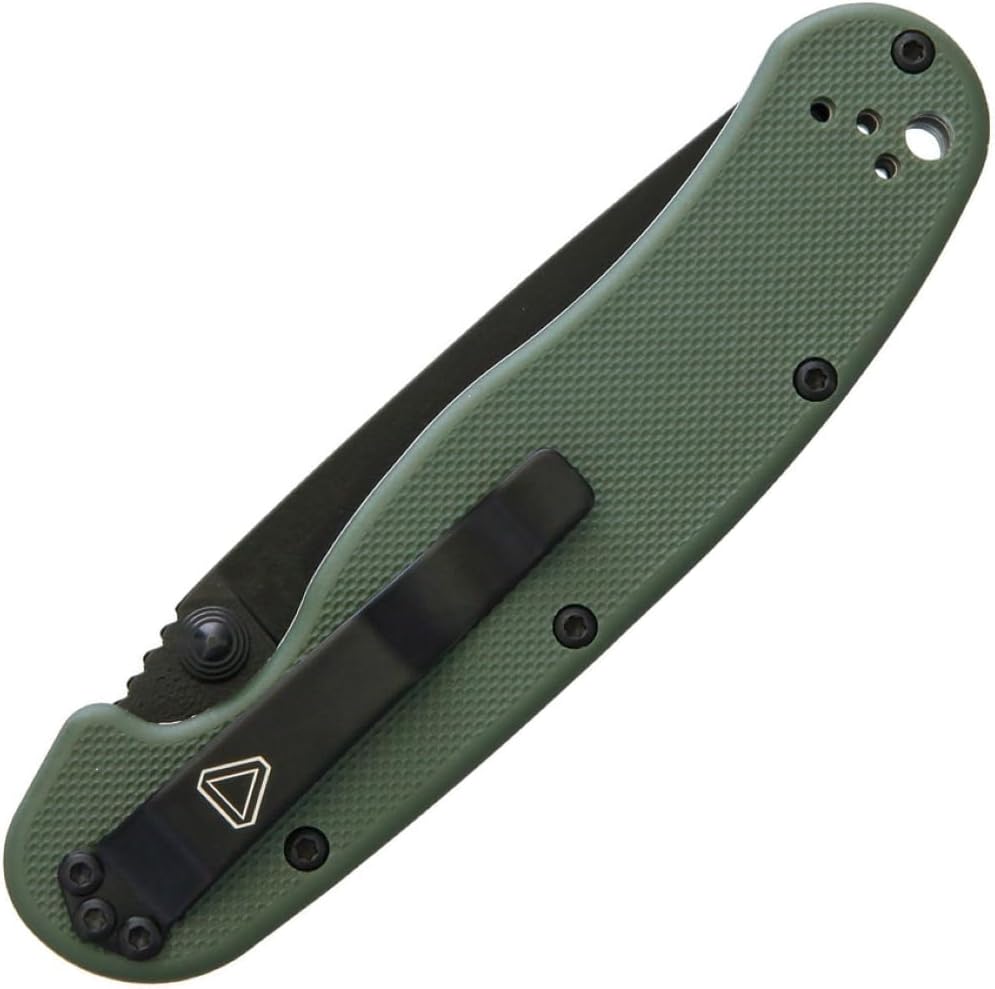 Ontario Rat II Linerlock OD Green D2