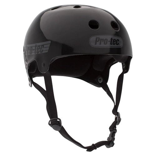 Pro-Tec Skateboard Helmet Bucky Lasek Signature Edition– Small – Black Reflective Matte