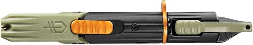 Gerber Gear LineDriver - Fishing Line Multitool with Spinning Line Vise, Tether Ring, Eyelet Clearing Spike, Hook Threader, Scissors & Split Shot Crimper - Premium Fishing Gear