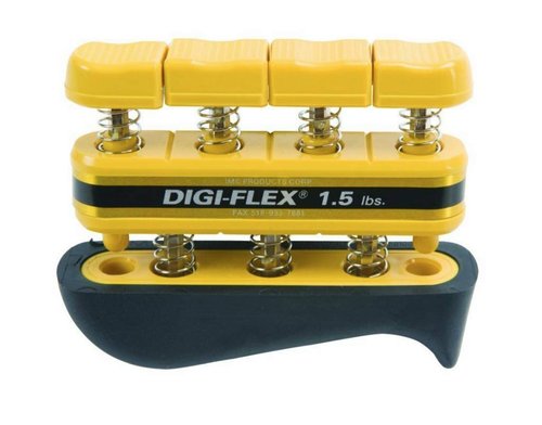 CanDo 79018 Digi-Flex Hand Exerciser, 1.5 lbs., Yellow