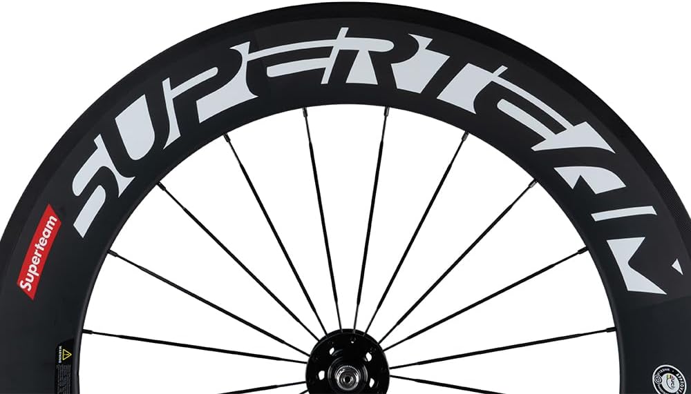 Superteam 88mm Carbon Clincher Fixed Gear Bike Wheelset 23mm Single Speed Wheel