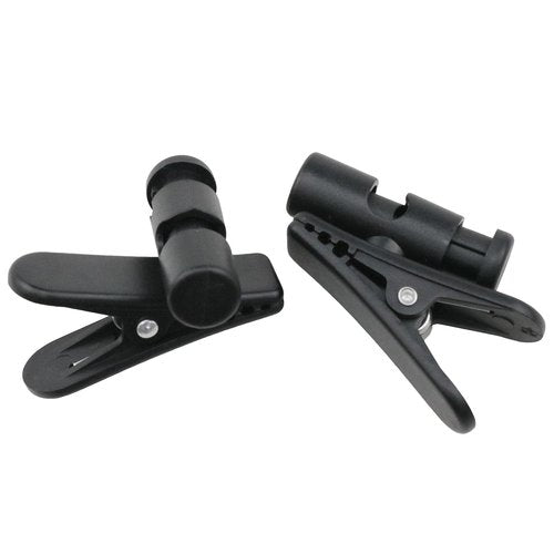Haidong Clips for Earphone Wire Headphone Clip Rotate Earphone Cable Clothing Clip Compatible with No. 2，No. 4mm Cable Suitable for Mobile Phone headsets, intercom headsets, etc. -5PCS