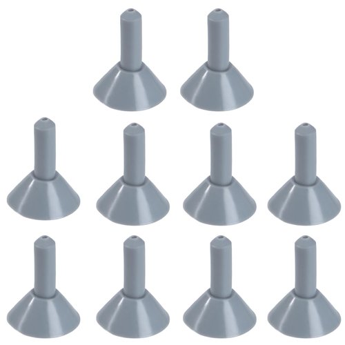 SquEqu 10 Pack Tarp Poles Tips Cover Lightning Cap Anti-Thunder Insulation Protector Rod End Case for Camping Canopy Hiking Awning Tent Pole Shelter Hammock Rain Fly Emergency Protection