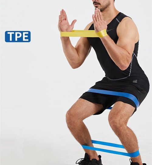 PCSCER 5 Resistance Levels Fitness Resistance Bands for Home Fitness Yoga Chest Expander Elastic Muscle Training, Rubber Bands Sports Elastic Bodybuilding (Multi)