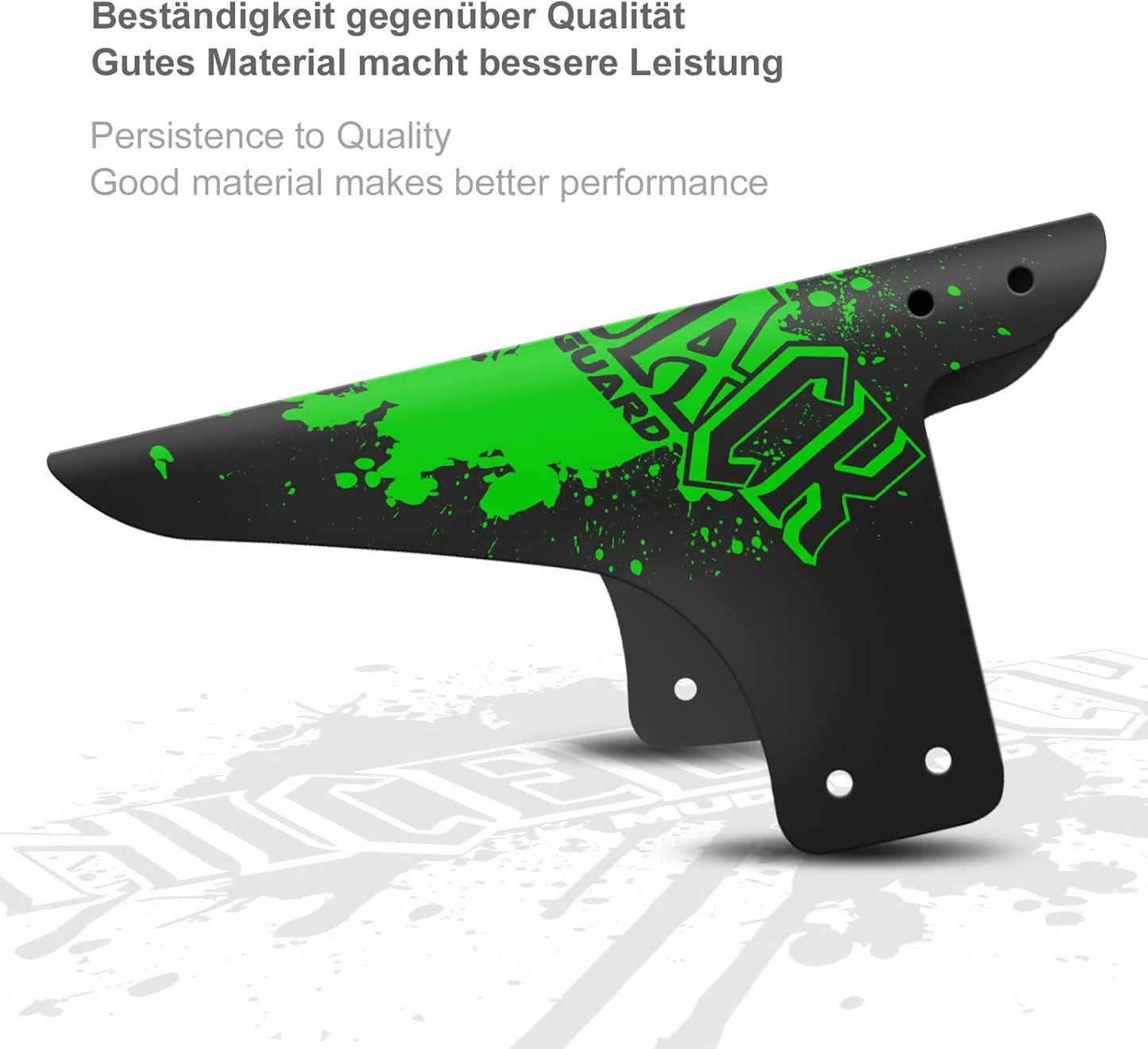 NICEDACK Bike Fender, Adjustable MTB Mud Guard, Front and Rear Compatible Mudguards, Fits 650B 20" 26" 27.5" 29 inch Fat Tire Bikes and All Disc Brake Bicycles
