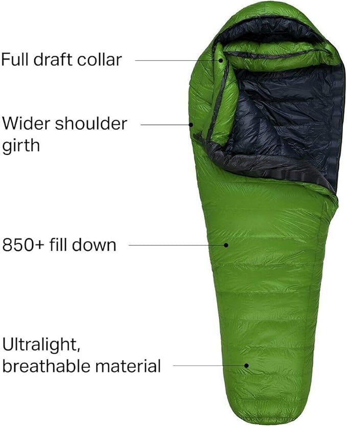 Western Mountaineering 10 Degree Versalite Sleeping Bag Moss Green 6FT / Right Zip