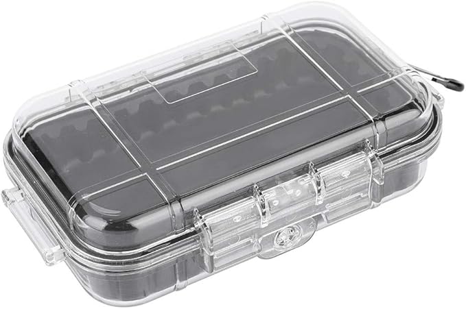 Tbest Waterproof Dry Box Airtight Outdoor Shockproof Storage Case Multipurpose Carry Box Container Inner Rubber Pad Detachable 4 Colors