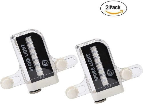 Bike Wheel Lights (2 Pack) - Waterproof LED Bicycle Spoke Lights - Bike Accessories - 30 Different Patterns Change - Great Gift for Adults Kids