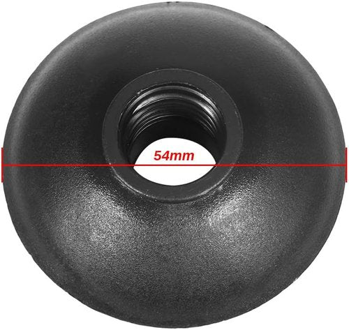 12Pcs Black Trekking Pole Basket Round Snow Ski Mud Basket Hiking Walking Stick Replacement Accessory Trekking Pole Baskets Ski Pole Basket Snow Baskets for Trekking Poles