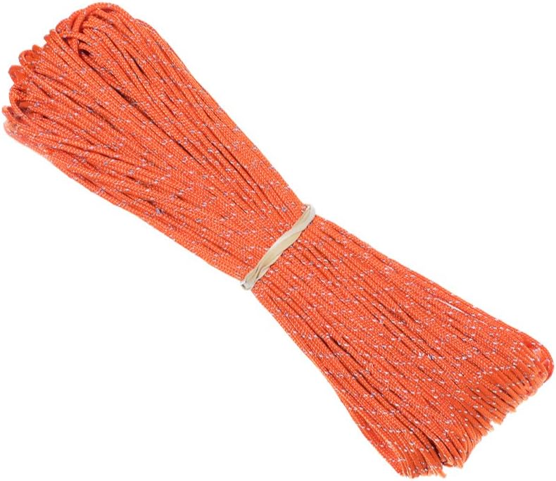 Paracord Planet 1.8mm Fluorescent Reflective Guyline Tent Rope Cord Camping Paracord