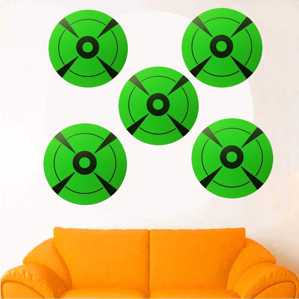 Remarkable Target Stickers(3" Qty 250pcs) Premium Self Adhesive Targets for Shooting | Round Target Pasters - Fluorescent Paper Target Stickers