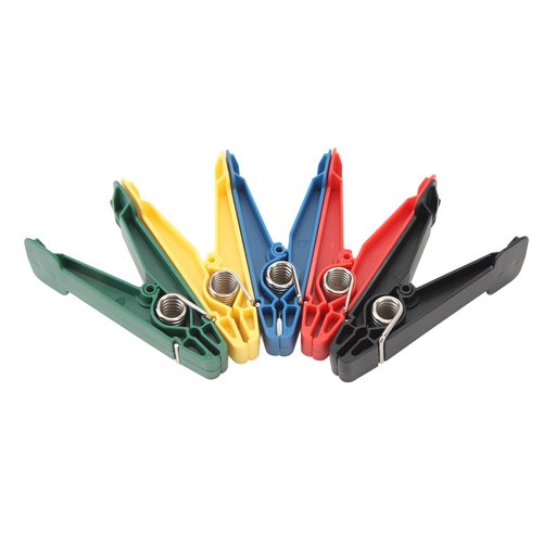 5PCS Pinch Clips, Different Strength Levels Graded Graded Pinch Pin Exerciser, Improved Grip Metal Springs for Hand Therapy
