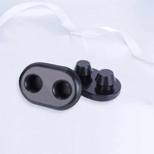 EVKILKJS 2PCS Cooler Feet,Non-Slip Rubber Cooler Feet Replacement,Compatible with YETI and RTIC Coolers 45qt 65qt 110qt 145qt,Durable Thickened Rubber Feet Prevent Sliding Protective Cooler