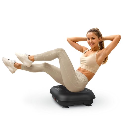 Vibration Plate Exercise Machine - Vibration Plate for Lymphatic Drainage, Whole Body Workout Equipment for Women Men Power Shaping Waver Vibrating Board at Home Gym Fitness Platform