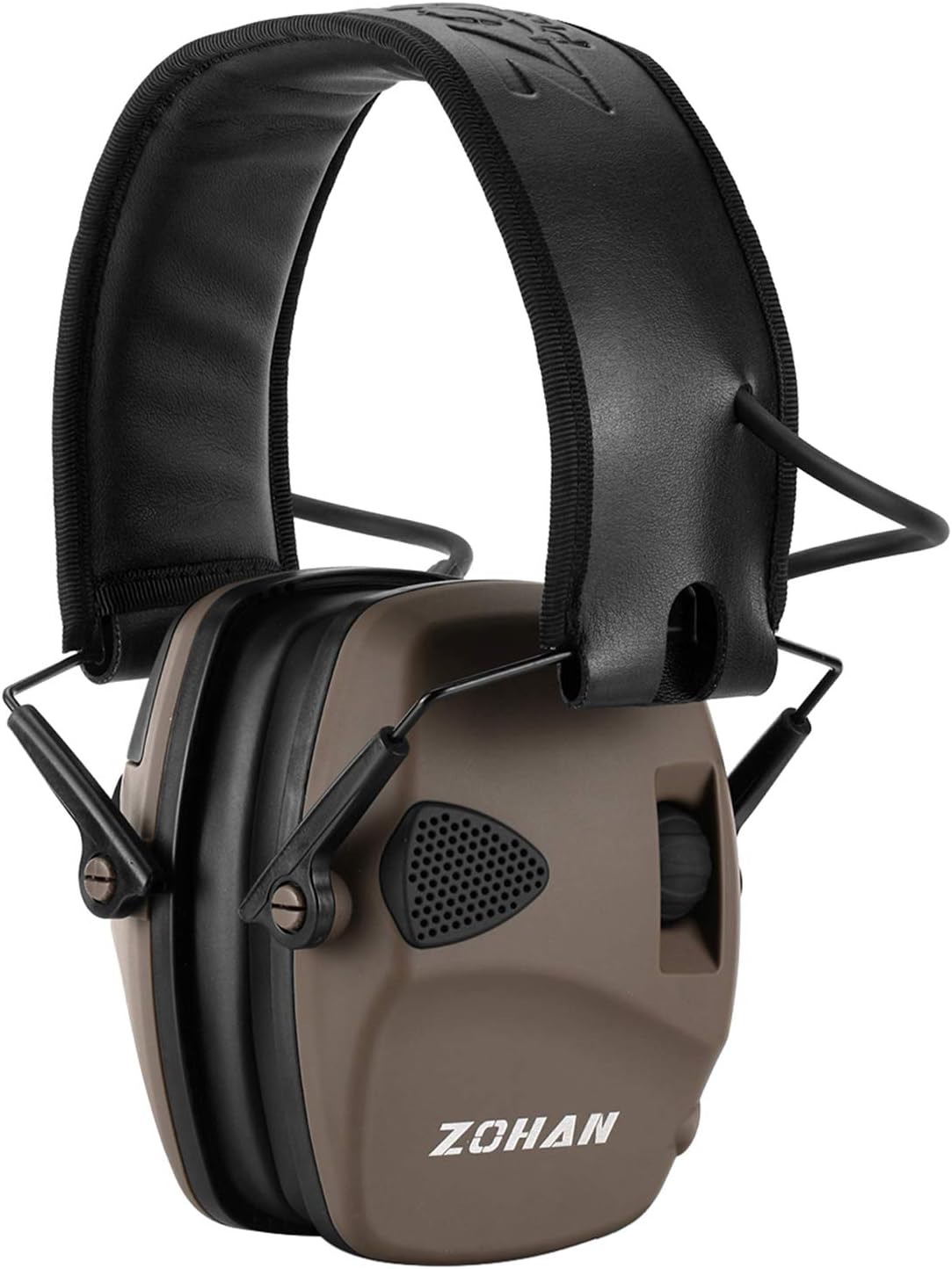 ZOHAN EM054 Electronic Shooting Ear Protection with Sound Amplification, Slim Active Noise Reduction Earmuffs for Gun Range