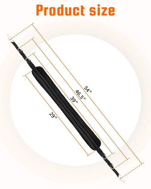 𝑻𝒉𝒊𝒄𝒌 𝑼𝒑𝒈𝒓𝒂𝒅𝒆𝒅 Adjustable Leg Press Rowing Strap, Fit for Bowflex Home Gym accessories, Fit for Ultimate 2 Blaze Elite Sport Blaze Sport Gym