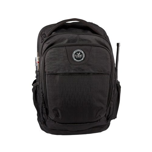 Flight Outfitters Aviator Pro Spacious Durable Comfortable Padded Carry On Travel Backpack with Multiple Pockets for Men & Women, Black
