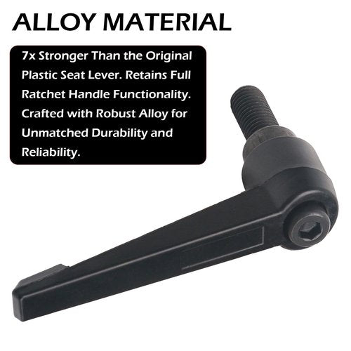 Exercise Bike Seat an Handle Height bar Adjustment Lever for Peloton Bike Replacement Parts, Adjustable Alloy L-Handle Accessories -2 Pack