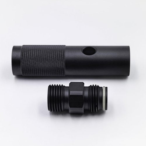 Aopkeo 12gram CO2 Cartridge Small Cylinder Quick Charge Adapter for Paintball PCP Airsoft Soda Water (G1/2-14(0.825"-14NGO))