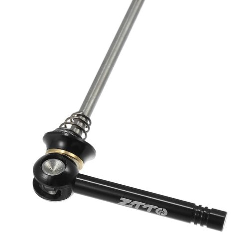 X AUTOHAUX 1 Pair Bicycle Quick Release Axles Skewers Lever Front Rear Bike Axle Wheel Block Hub 140mm 5.51" 180mm 7.09" Black for MTB Moutain Road Bike