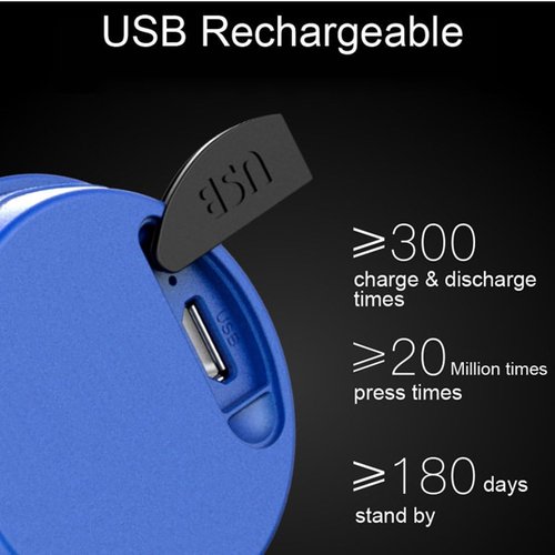 Electric Bike Horn USB Rechargeable Bicycle Bell 120 db Invisible Cycling Alarm Loud Horn Waterproof 3 Modes Alert Ring for Mountain/Road Bike Scooters Handlebar 22-31.8mm