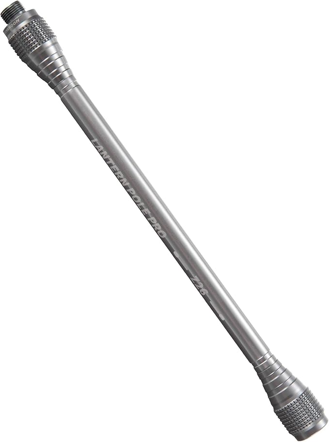 CAMPINGMOON 4.7-inch/9-inch Length Extension Pole Rod for Camping Lantern