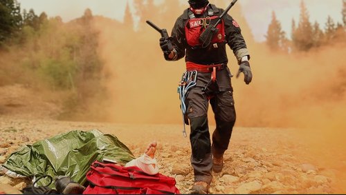 Sophroneo Outfitter Co. Search and Rescue Red Chest Pack Bag | EMT, Ski Patrol, Wildland Fire, Medical, SAR, Field Operations Equipment and Gear