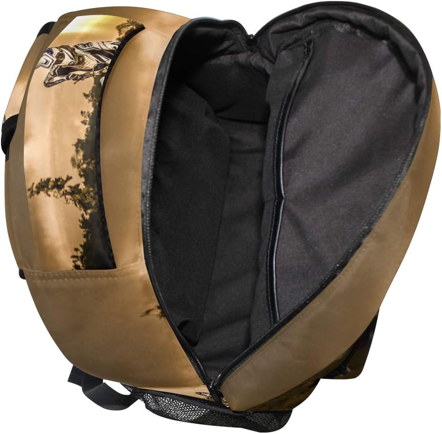 Nerxy Lightweight Dirt-Bike Motocross Motorcycle Vehicle Backpacks Women Bags Men Bookbag