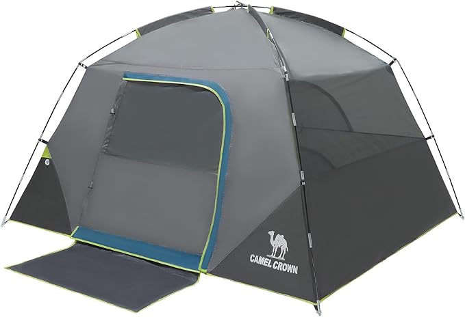 CAMEL CROWN Tents for Camping 4/6 Person Tent Waterproof Easy Setup Backpacking Tents