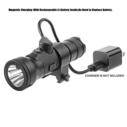 Lasercross 800 Lumens Green Laser Light Combo with Wireless Remote Switch,Rifle Tactical Flashlight Laser Sight fits Picatinny or GL Rail Compatible with Airsoft Guns & Shotguns