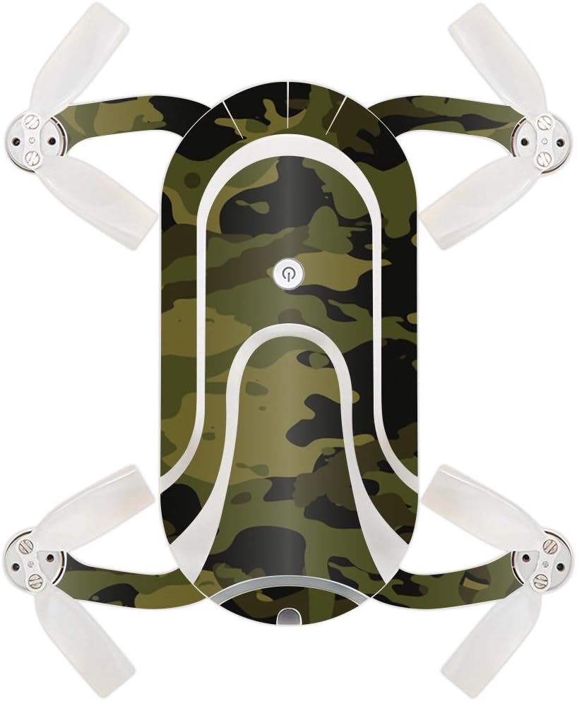MightySkins Skin Compatible with ZEROTECH Dobby Pocket Drone – Conceal Snow | Protective, Durable, and Unique Vinyl Decal wrap Cover | Easy to Apply, Remove, and Change Styles | Made in The USA