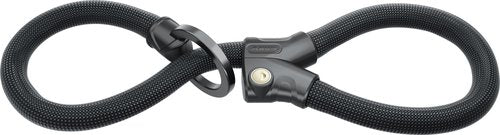 ABUS Chain Lock Infinity Loop 1806 - Flexible Bicycle Lock with 2 Length-Adjustable loopsFor simultaneously securing Several Bicycle Parts, Bicycles or Other Objects - Length 140 cm