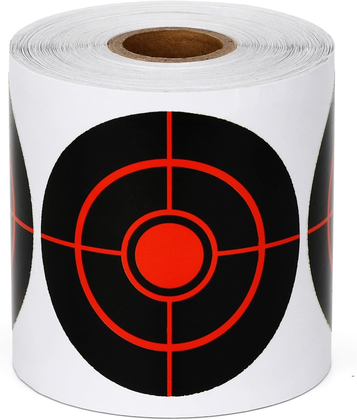Splatter Target Stickers, 3" Reactive Paper Targets, 250/500 Pcs Adhesive Shooting Targets with Fluorescent Yellow Impact for BB Gun, Pellet Gun, Airsoft, Rifle Shooting Practice